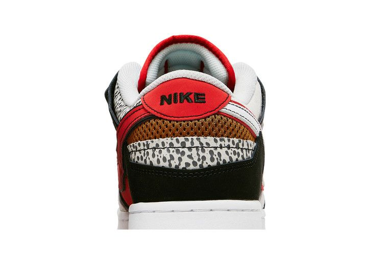 Кроссовки Nike Dunk Low Scrap Premium 'University Red'