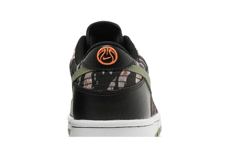 Кроссовки Nike Dunk Low SE GS 'Black Multi-Camo'
