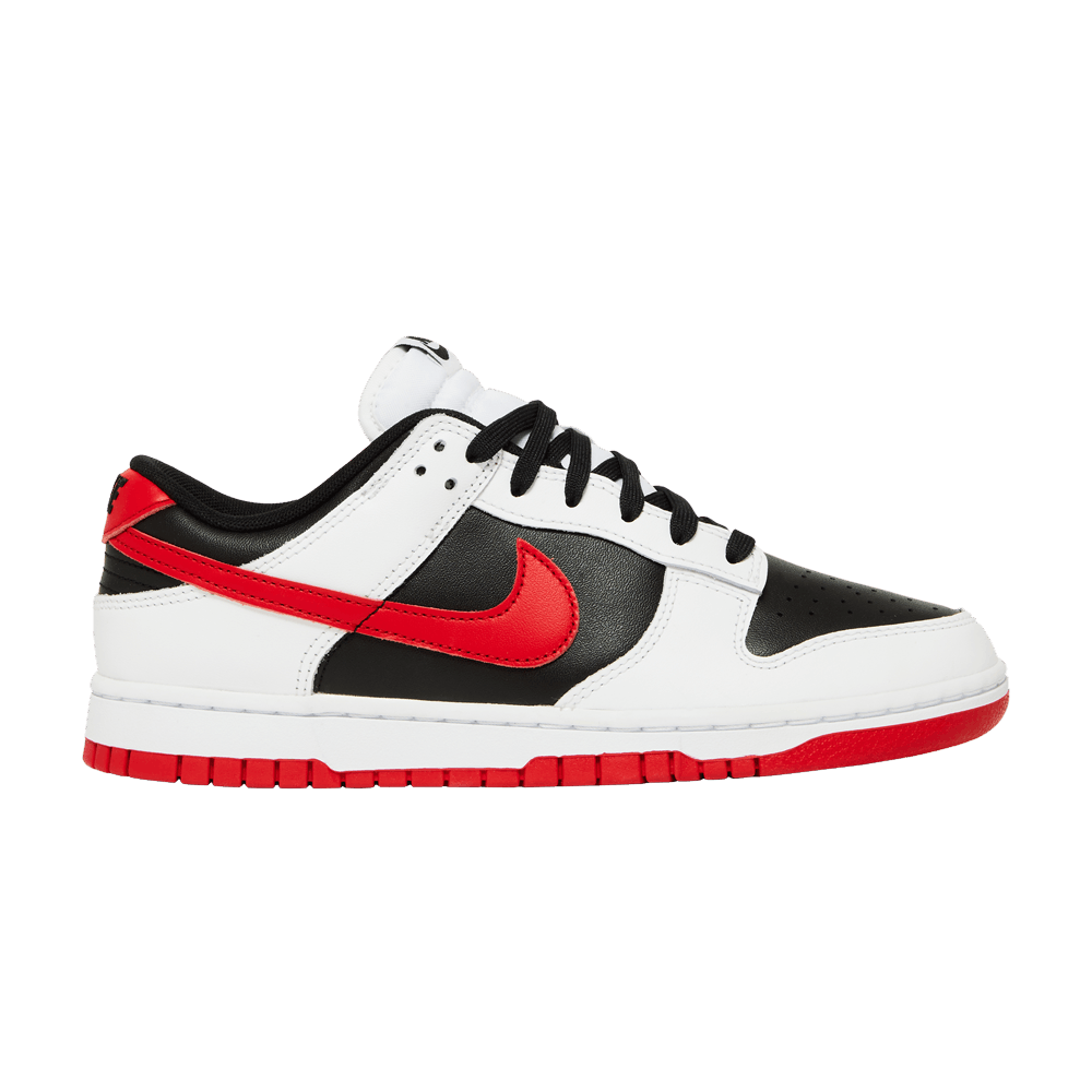 Кроссовки Nike Dunk Low 'White Black Red'