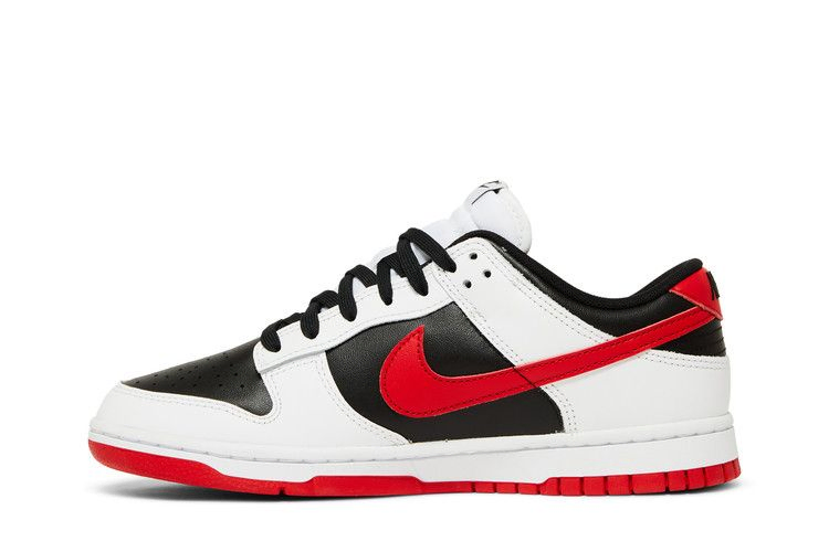 Кроссовки Nike Dunk Low 'White Black Red'