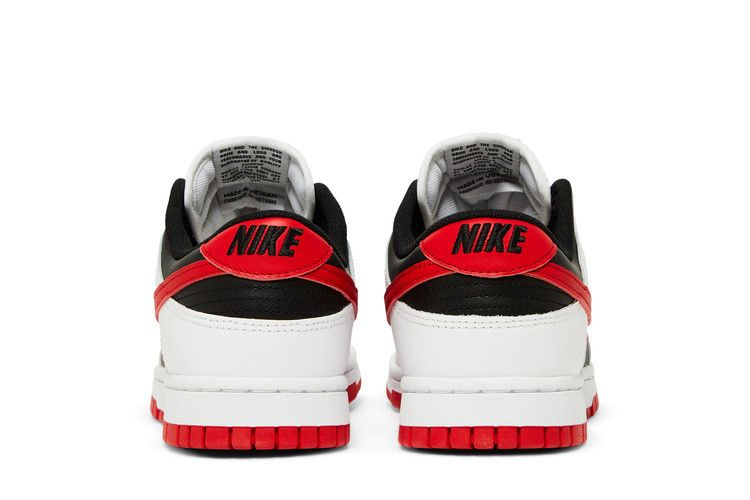 Кроссовки Nike Dunk Low 'White Black Red'