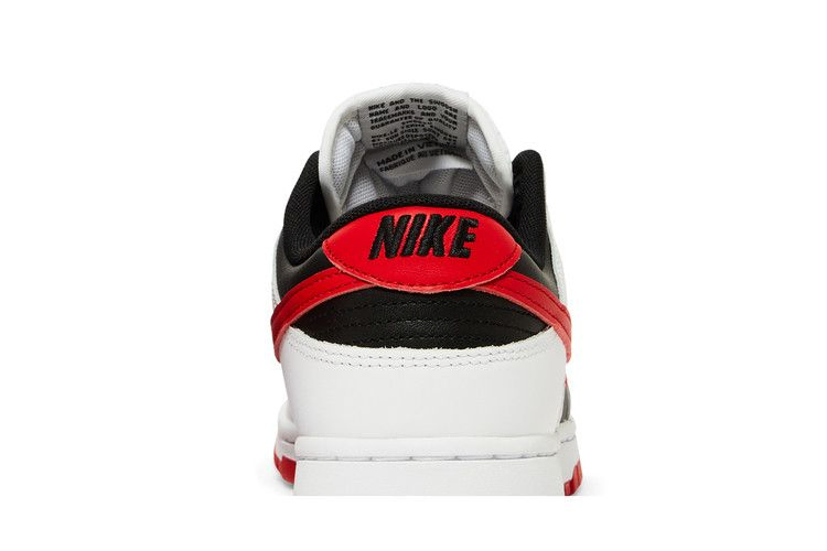 Кроссовки Nike Dunk Low 'White Black Red'