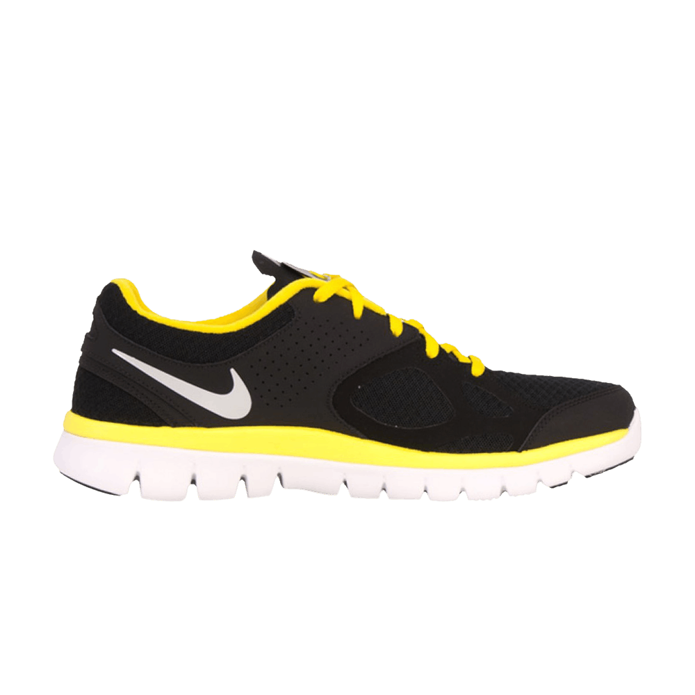 Кроссовки Nike Flex 2012 RN 'Black Speed Yellow'