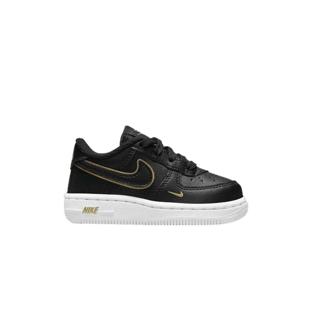 Кроссовки Nike Force 1 LV8 TD 'Metallic Swoosh Pack - Black'