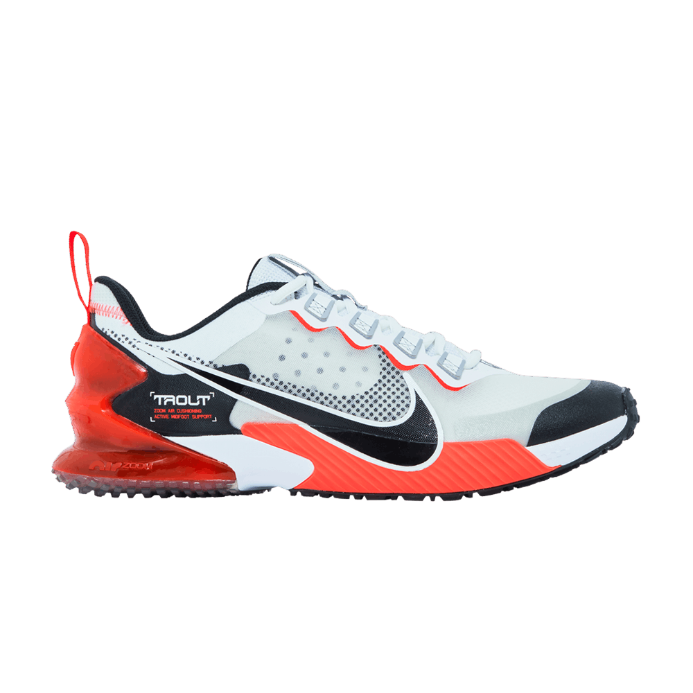 Кроссовки Nike Force Zoom Trout LTD TF 'White Bright Crimson'
