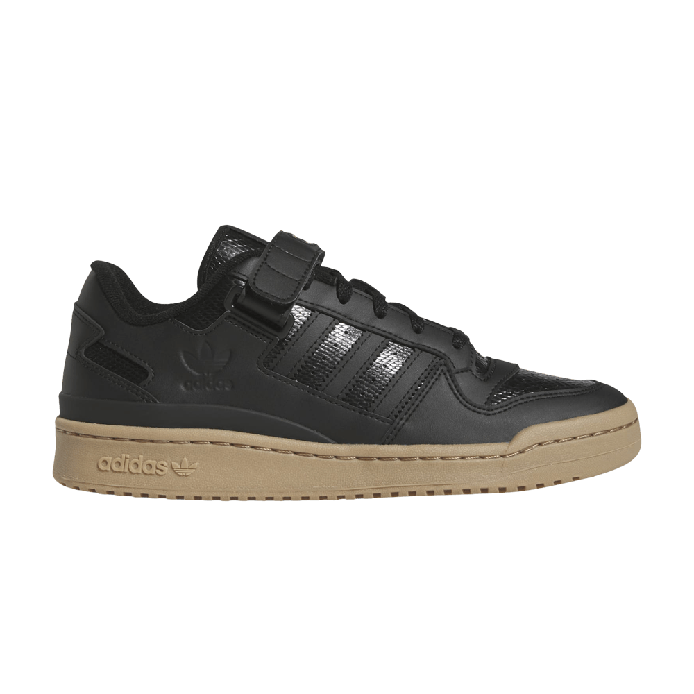 forum-low-black-gum-snakeskin-ie4787