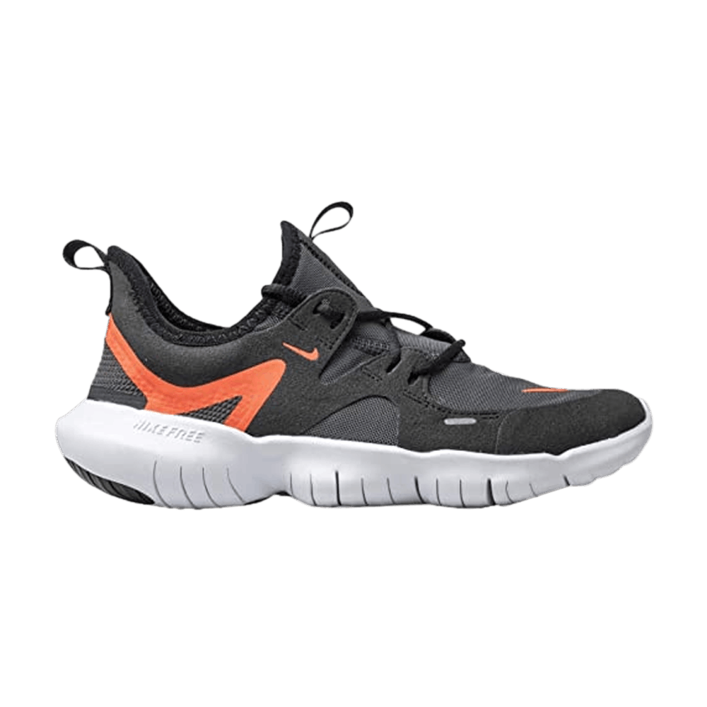 Кроссовки Nike Free RN 5.0 GS 'Black Bright Crimson'