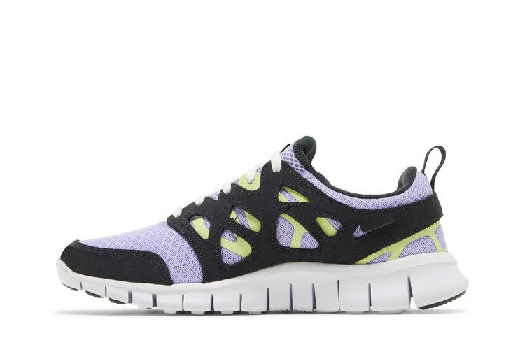 Кроссовки Nike Free Run 2 GS 'Purple Pulse Light Lemon Twist'