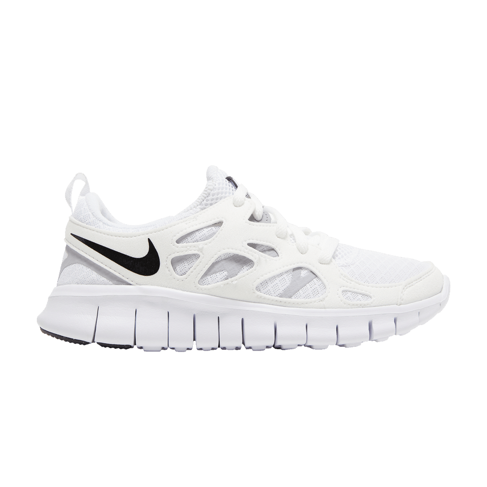 Кроссовки Nike Free Run 2 GS 'White Black'