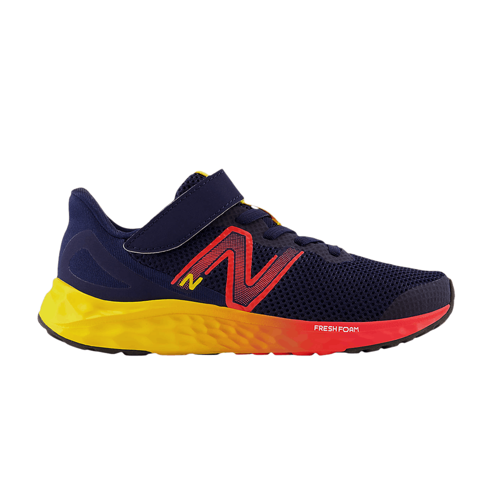 fresh-foam-arishi-v4-bungee-lace-top-strap-little-kid-navy-electric-red-egg-yolk-paarikb4