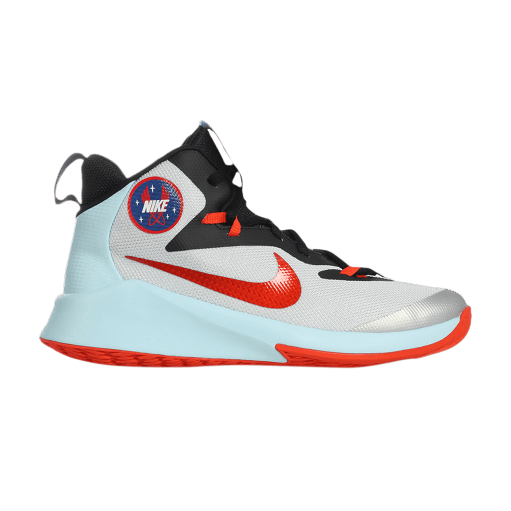 Кроссовки Nike Future Court SD GS 'Pure Platinum Team Orange'