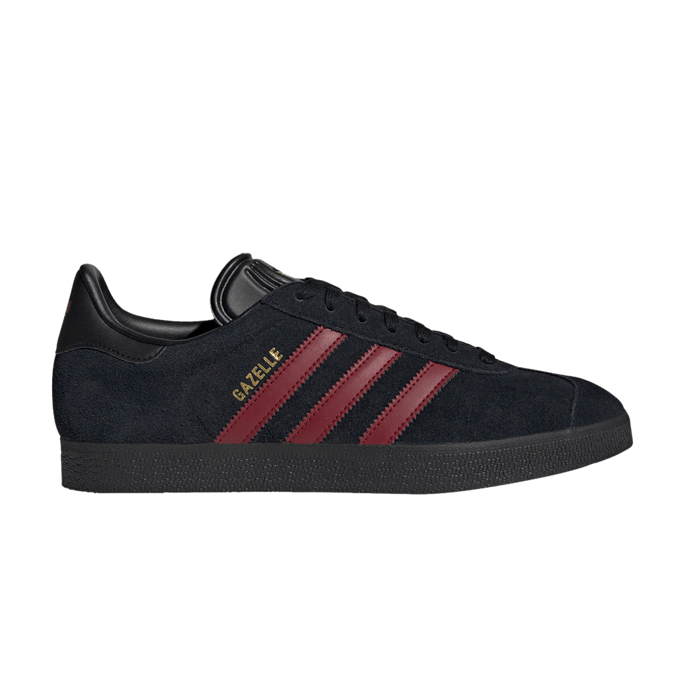 Кроссовки adidas Gazelle 'Black Collegiate Burgundy'