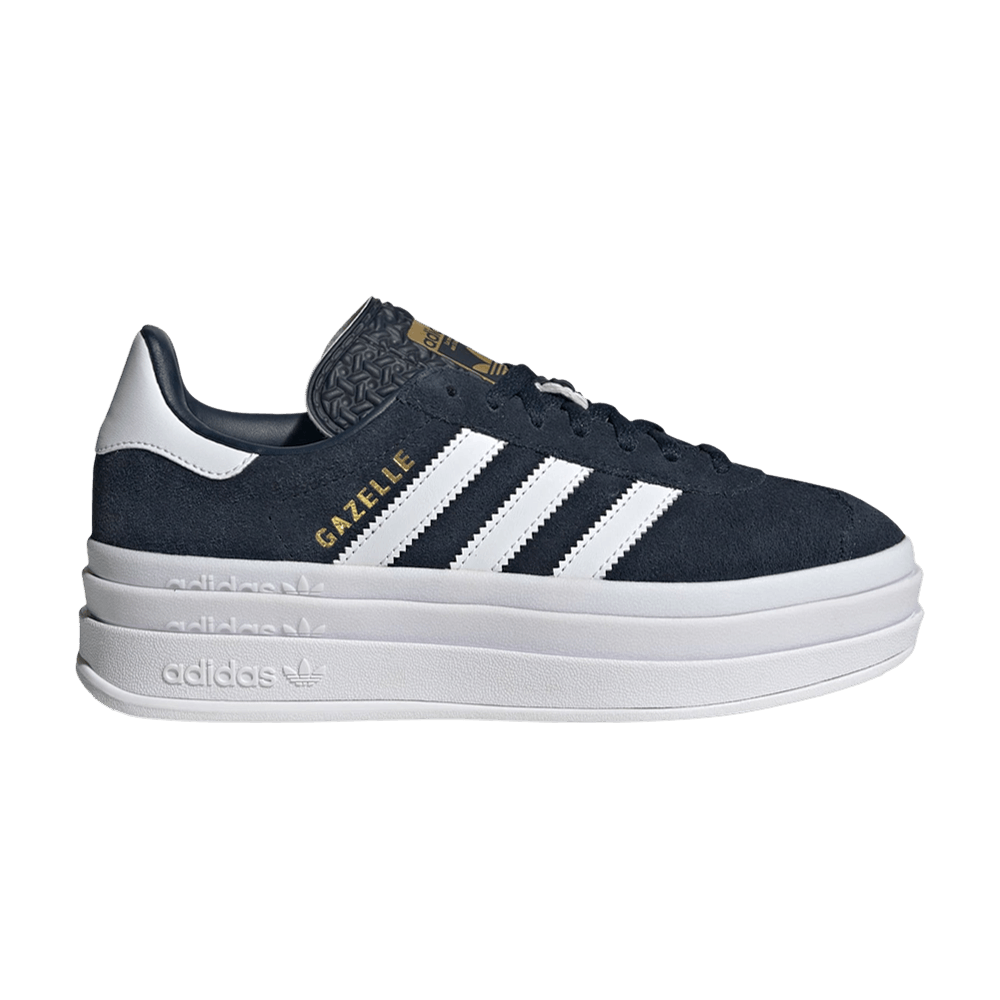 Кроссовки adidas Gazelle Bold J 'Aurora Ink White'