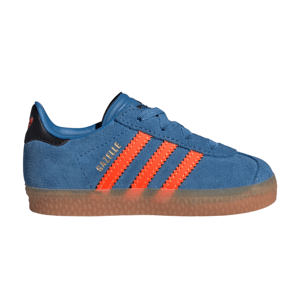 Кроссовки adidas Gazelle Comfort Closure El I 'Focus Blue Solar Orange'