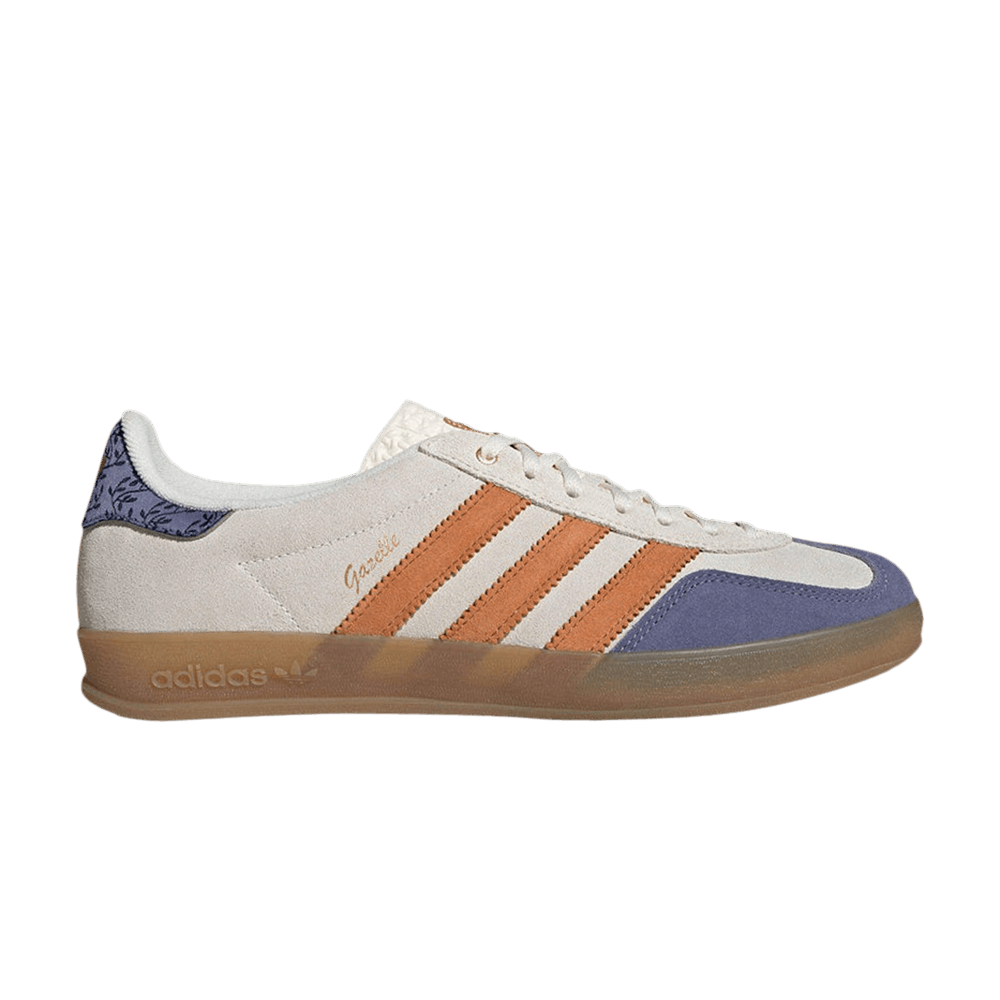 Кроссовки adidas Gazelle Indoor 'Cream Blue Vine Orange'