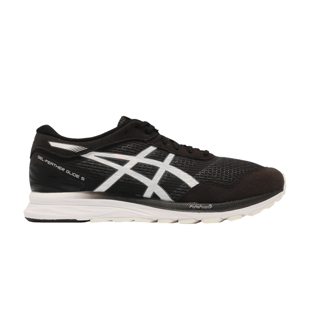 Кроссовки ASICS Gel Feather Glide 5 2E Wide 'Black White'