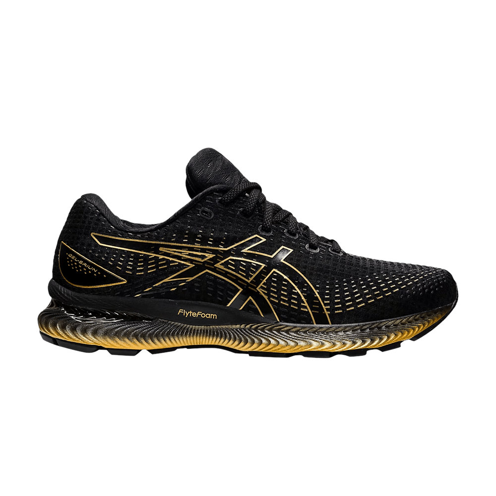 Кроссовки ASICS Gel Saiun 'Black Pure Gold'