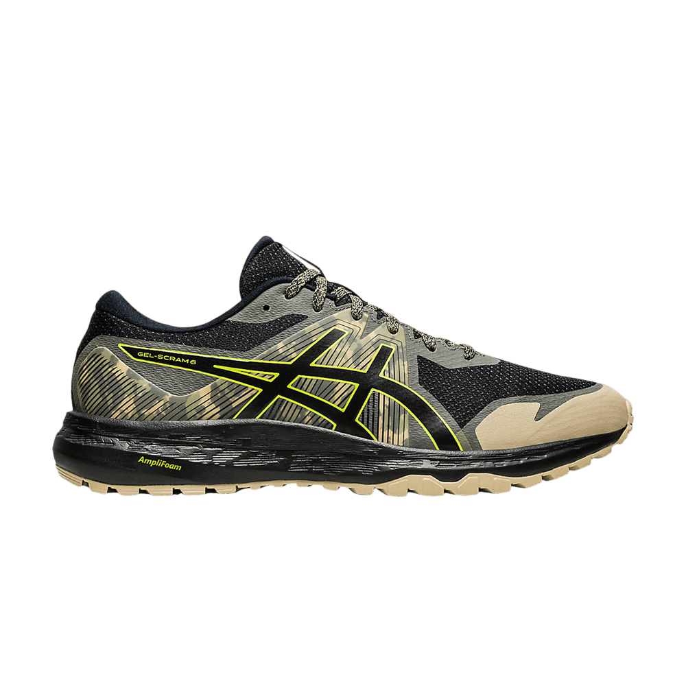 Кроссовки ASICS Gel Scram 'Black Neon Lime Camo'