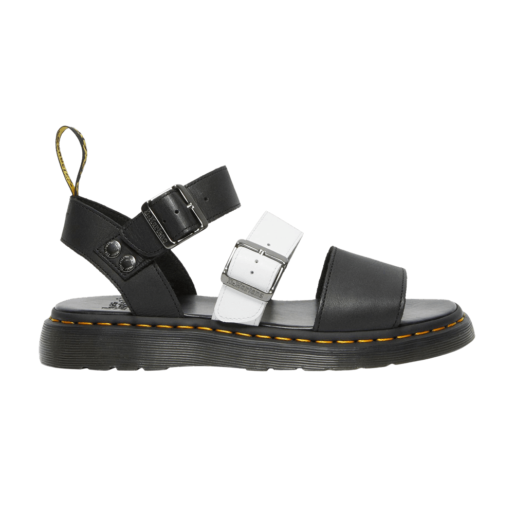 gryphon-contrast-leather-strap-sandals-black-white-27260009