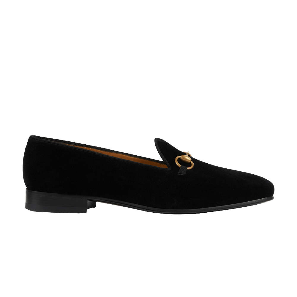 gucci-gallipoli-horsebit-velvet-loafers-black-718888-faat3-1049