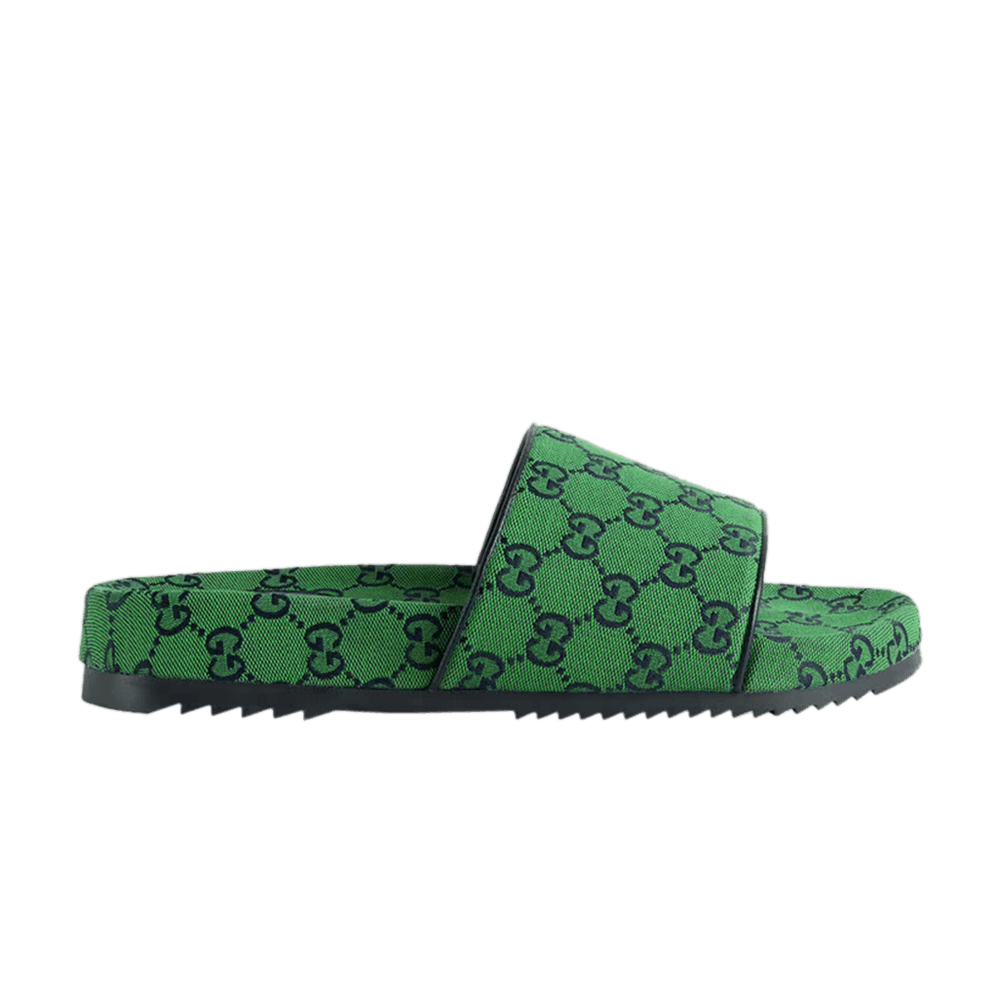 gucci-gg-canvas-slide-sandal-green-monogram-663660-9sfvo-3360