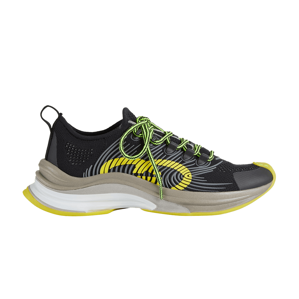 gucci-wmns-run-sneaker-black-yellow-680939-usm10-8480