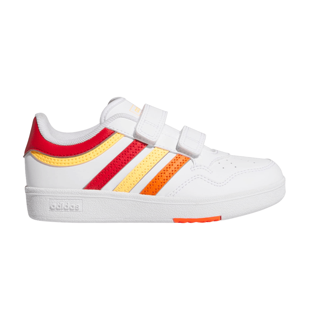 Кроссовки Adidas Hoops 4.0 C 'White Scarlet Flash Orange'