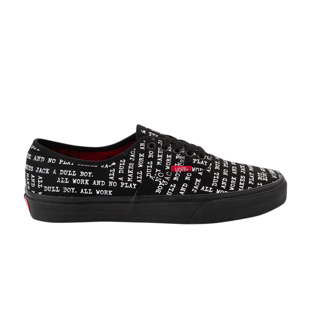 Кроссовки Vans House of Terror x Authentic 'The Shining'