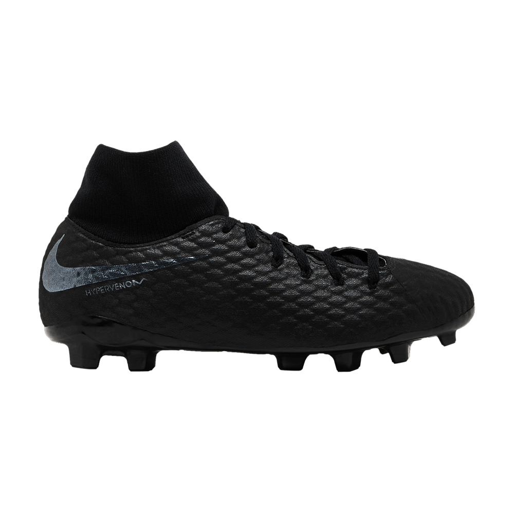 Кроссовки Nike Hypervenom 3 Academy DF FG GS 'Black'