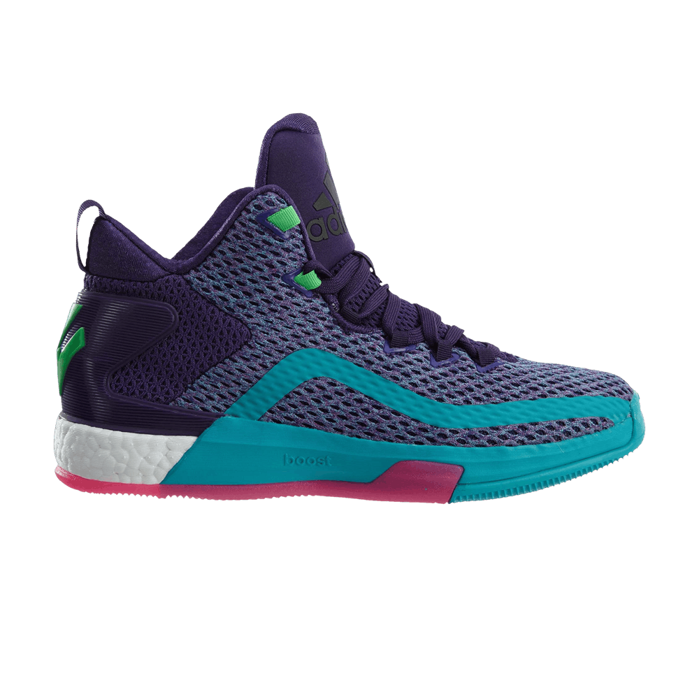 Кроссовки adidas J Wall 2 Boost J 'Dark Purple Shock Pink'