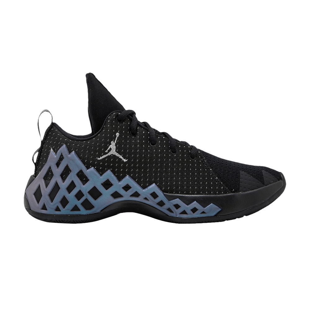 Кроссовки Air Jordan Jumpman Diamond Low PF 'Black Metallic Silver'