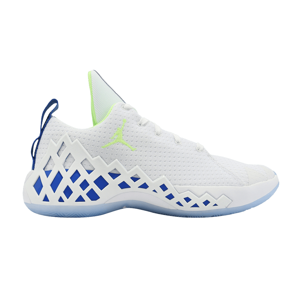 Кроссовки Air Jordan Jumpman Diamond Low PF 'White Blue Green'
