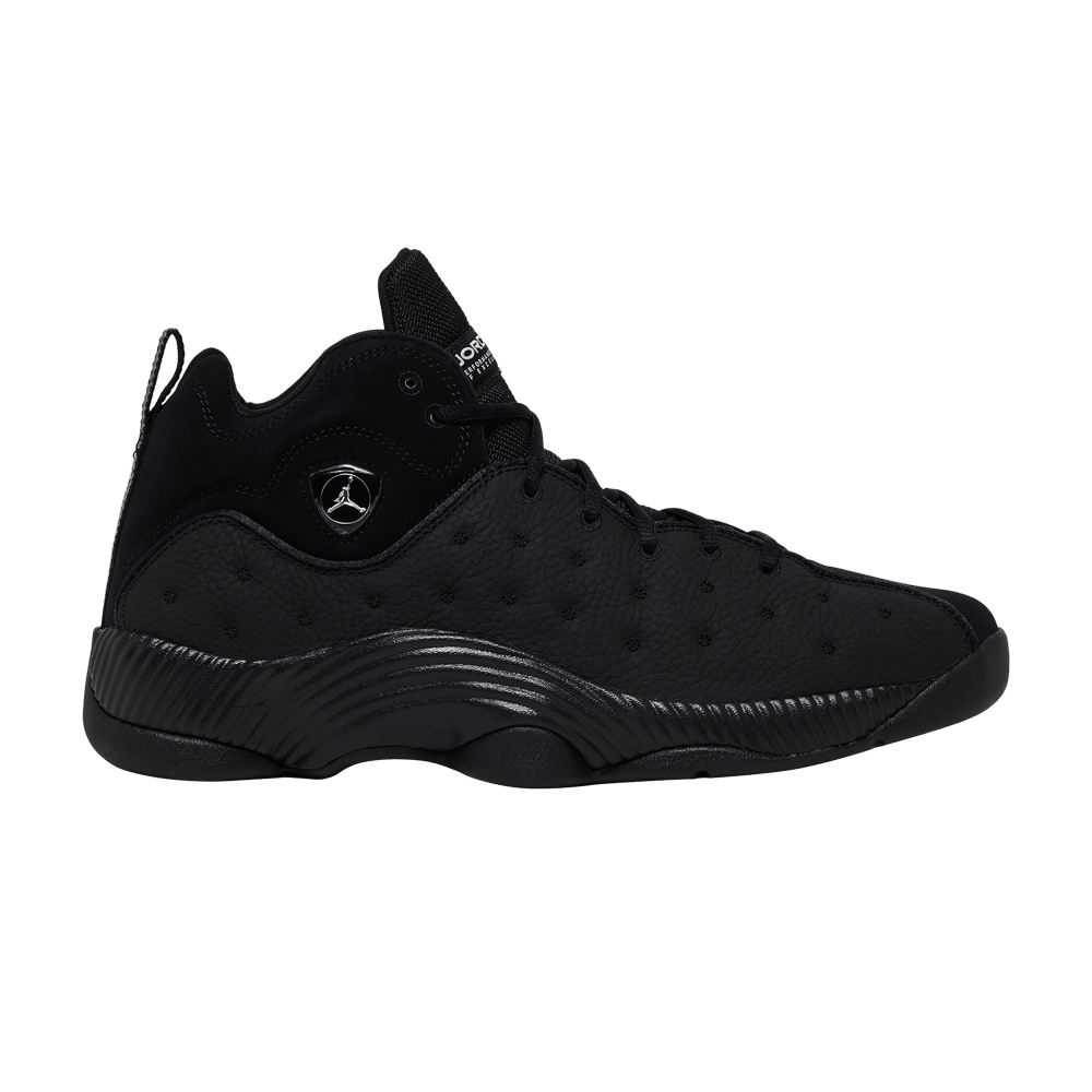Кроссовки Air Jordan Jumpman Team 2 'Black Metallic Silver'