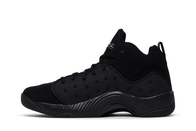 Кроссовки Air Jordan Jumpman Team 2 'Black Metallic Silver'