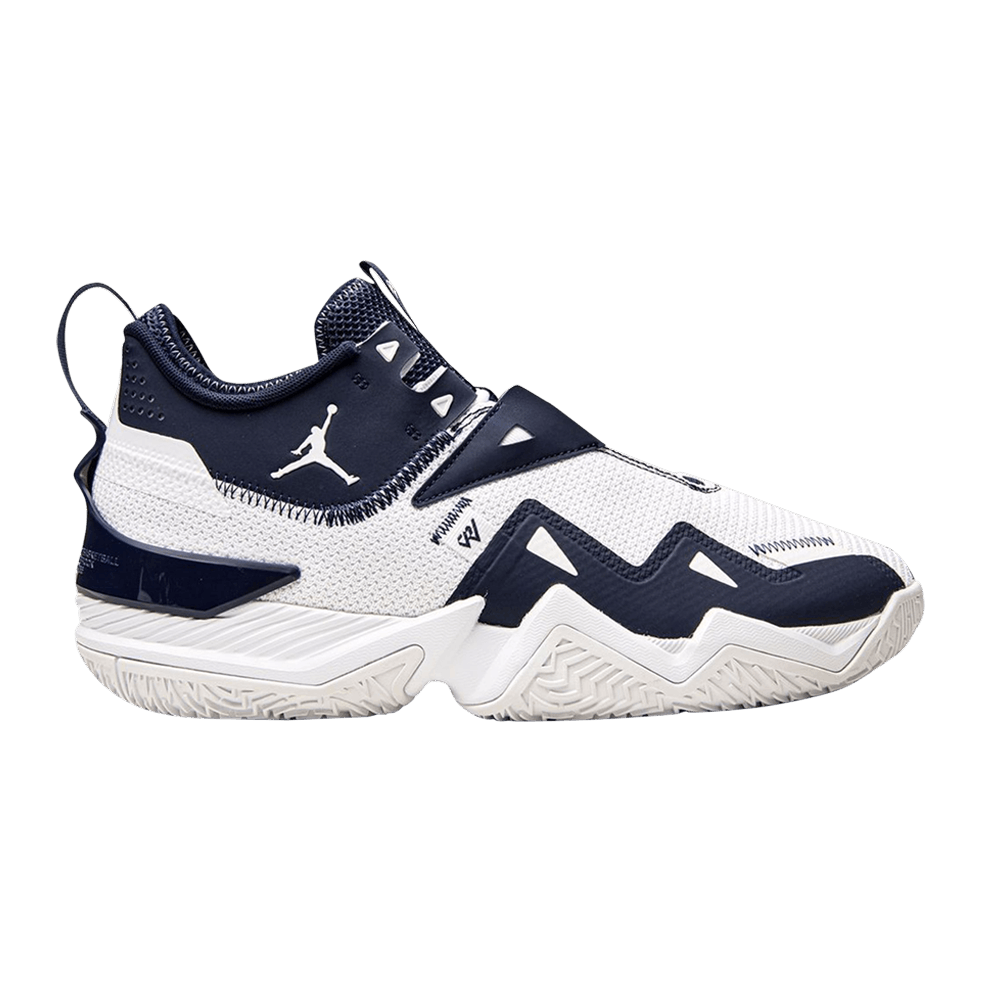 Кроссовки Air Jordan Westbrook One Take TB 'White College Navy'