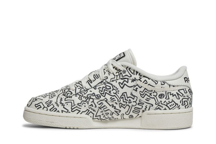 Кроссовки Reebok Keith Haring x Club C 'Dancing Figures Allover Print'