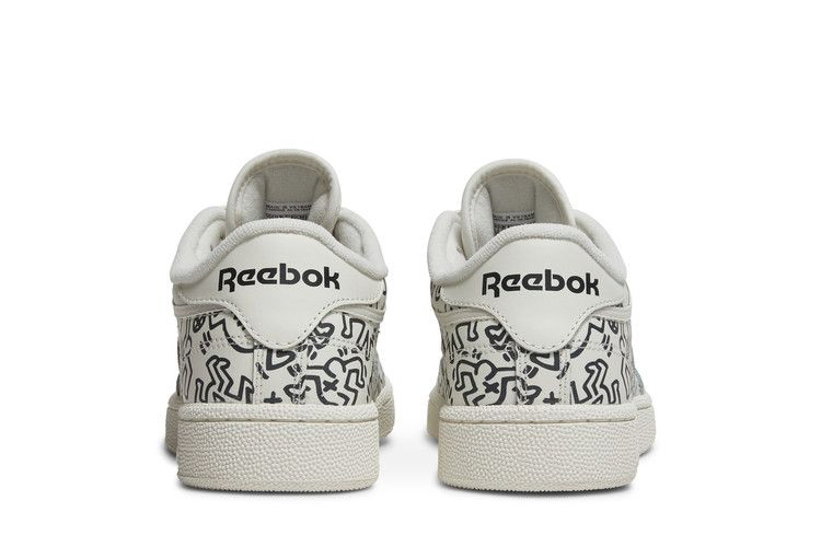Кроссовки Reebok Keith Haring x Club C 'Dancing Figures Allover Print'
