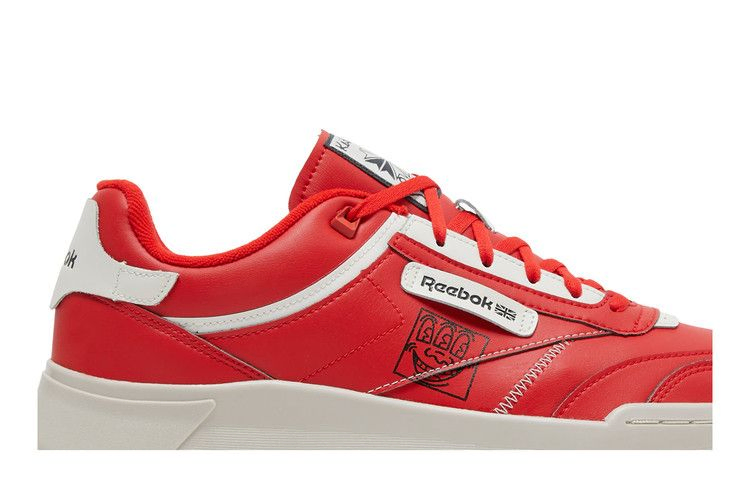 Кроссовки Reebok Keith Haring x Club C Legacy 'Three-Eyed Smiling Face'