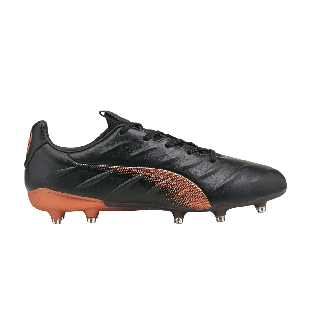 Кроссовки Puma King Platinum 21 FG AG 'Black Neon Citrus'