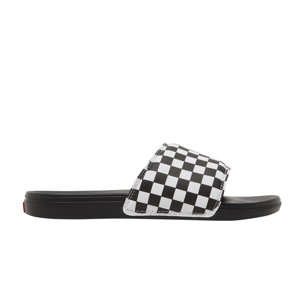Кроссовки Vans La Costa Slide-On 'Black Checkerboard'