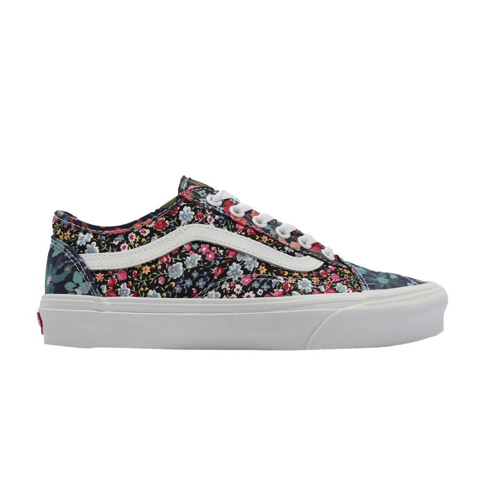 Кроссовки Vans Liberty Fabrics x Old Skool Tapered 'Patchwork Floral - Black Multi'