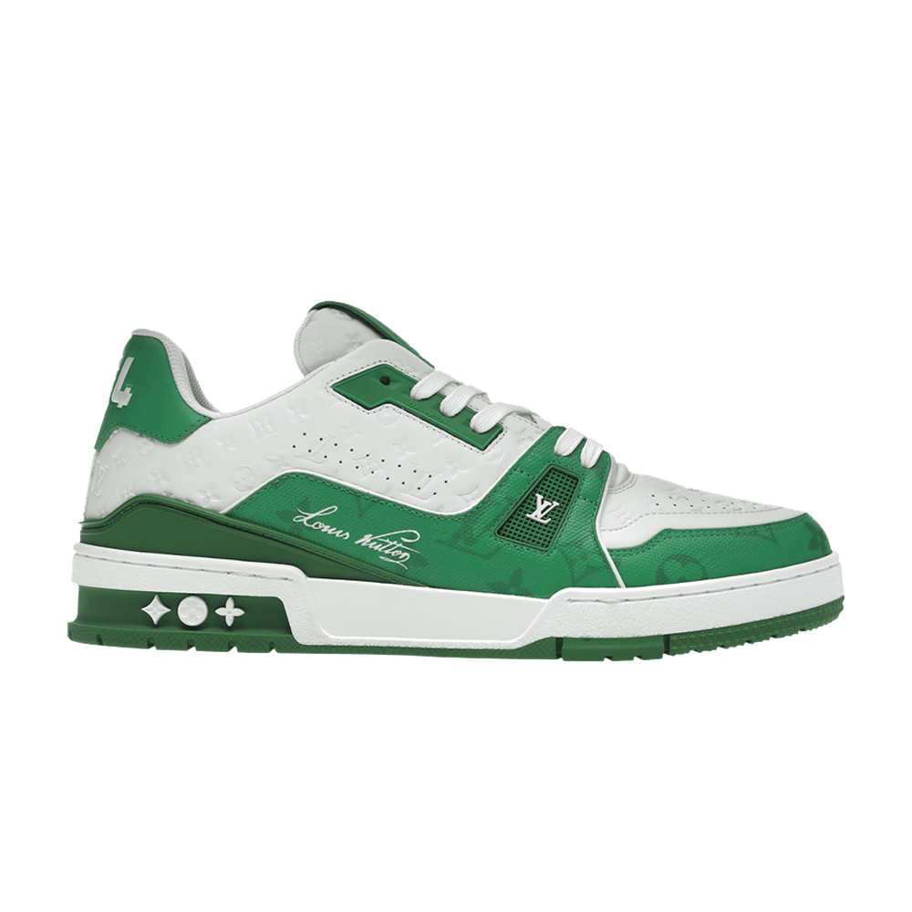 louis-vuitton-trainer-low-54-mini-monogram-green-white-1aang3