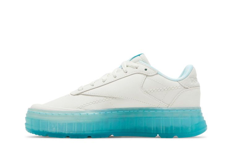 Кроссовки Reebok MadWomen x Wmns Club C Double Geo 'Chalk Hydro Blue'