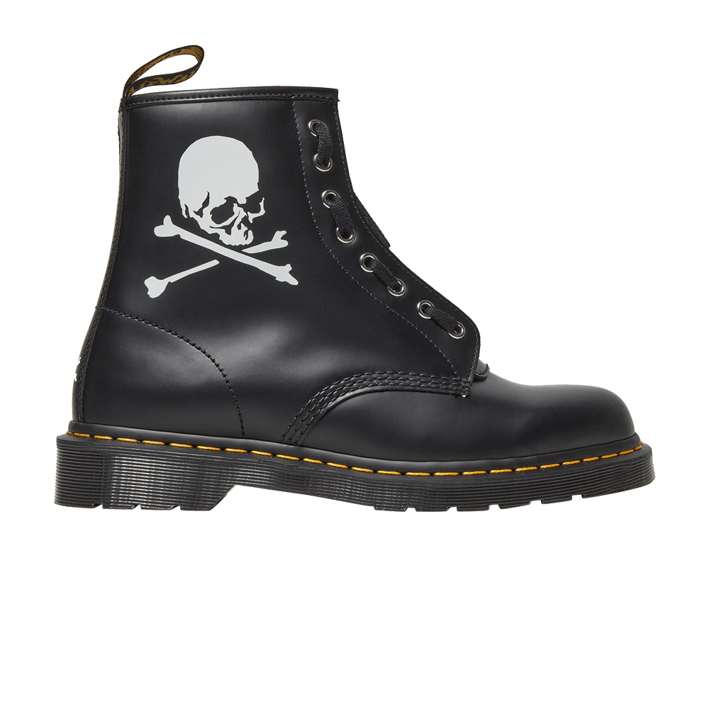 mastermind-world-x-1460-leather-boots-black-skull-26516009