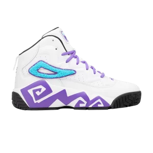 Белый/Голубая рыба/Электрический фиолетовый