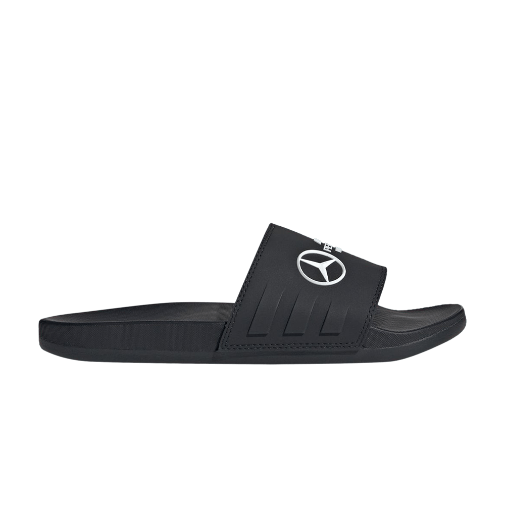 mercedes-amg-petronas-formula-one-team-x-adilette-comfort-slide-black-white-jr1070