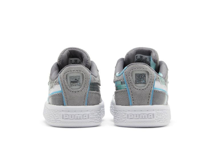 Кроссовки Puma Minecraft x Suede Infant 'Grey Violet Block'