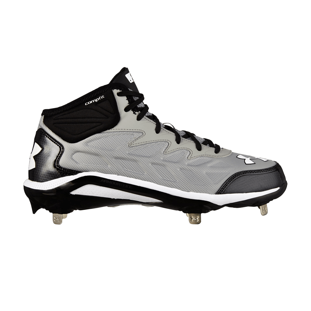 Кроссовки Under Armour MLB x Heater Mid ST 'Grey Black'
