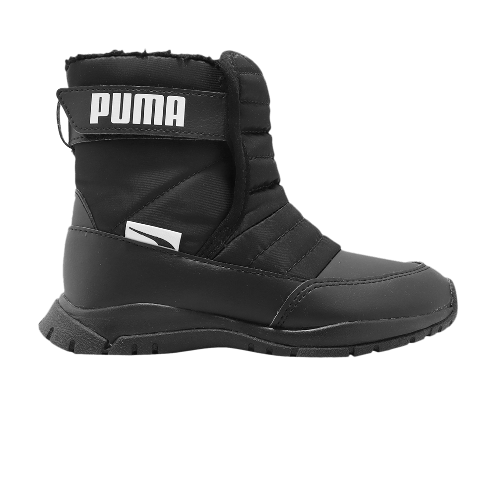 Кроссовки Puma Nieve Winter Boot AC Little Kid 'Black White'
