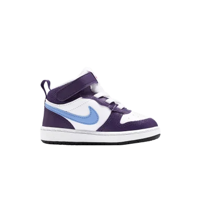 Nike Court Borough Mid 2 TD 'White Eggplant'
